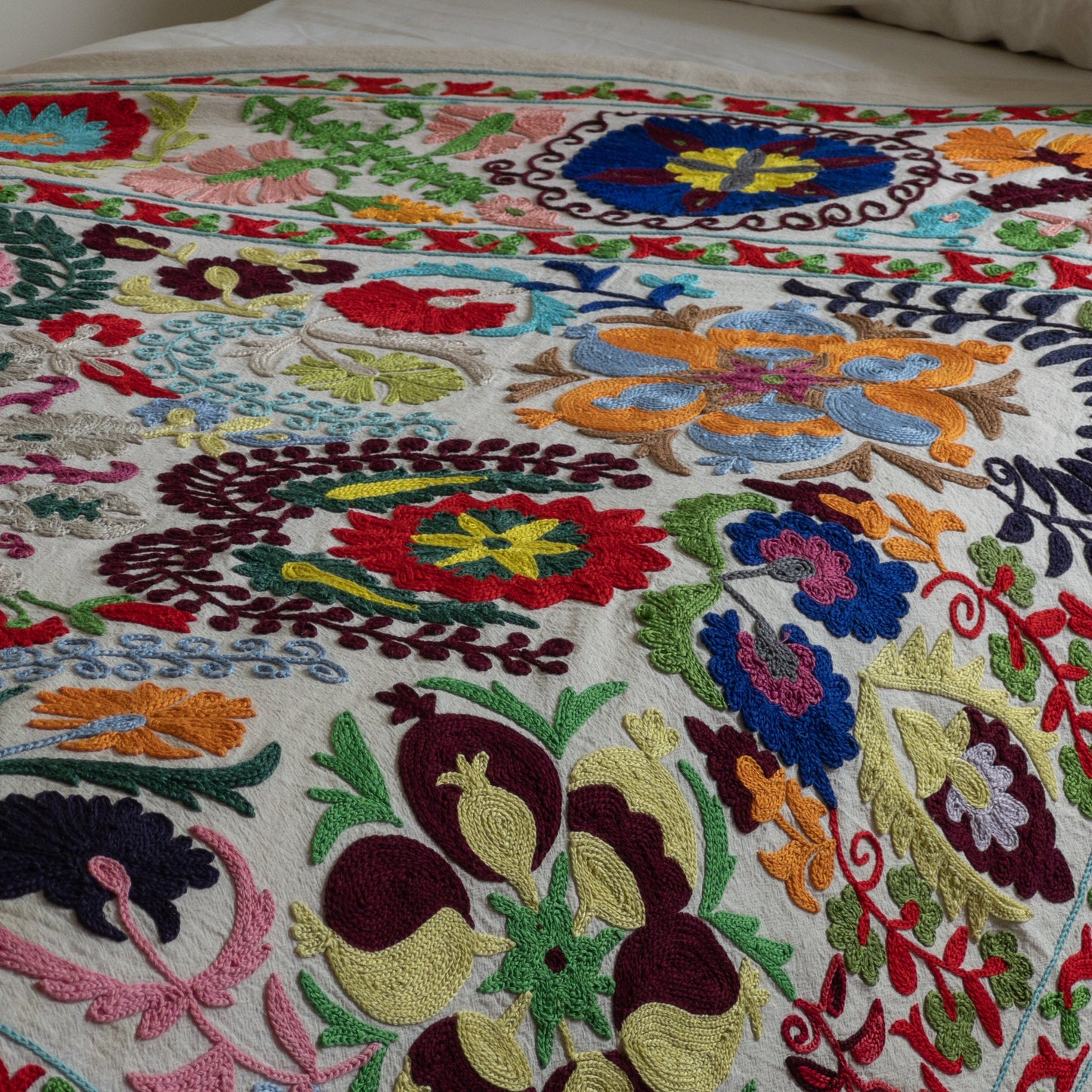 Hand Embroidered Suzani No. 04