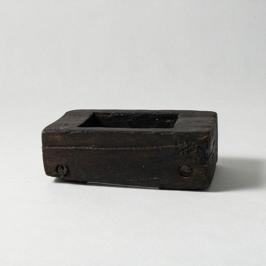 Vintage Timber Box - Black Stain